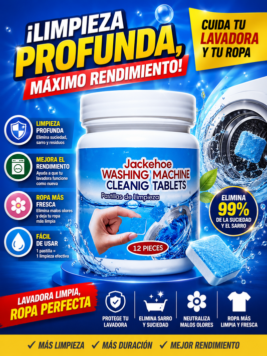 LIMPIEZA PROFUNDA PARA TU LAVADORA
